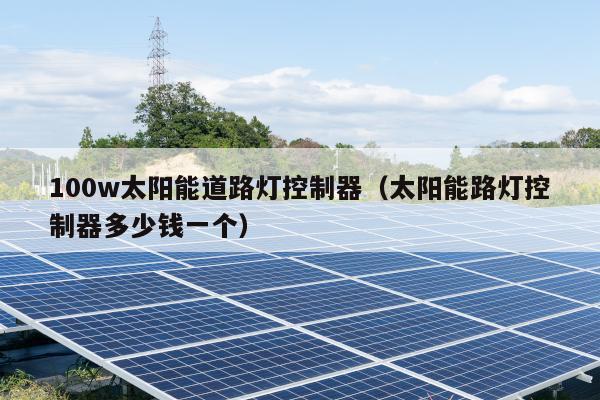 100w太阳能道路灯控制器（太阳能路灯控制器多少钱一个）