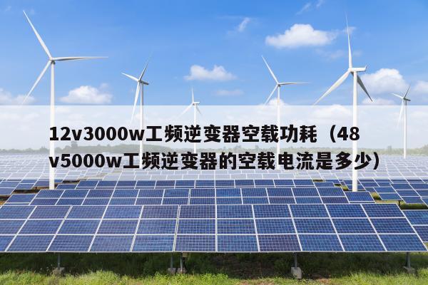 12v3000w工频逆变器空载功耗（48v5000w工频逆变器的空载电流是多少）